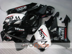 Injection Fairing kit for 03-04 CBR600RR - White, Black - West #OYO87904907