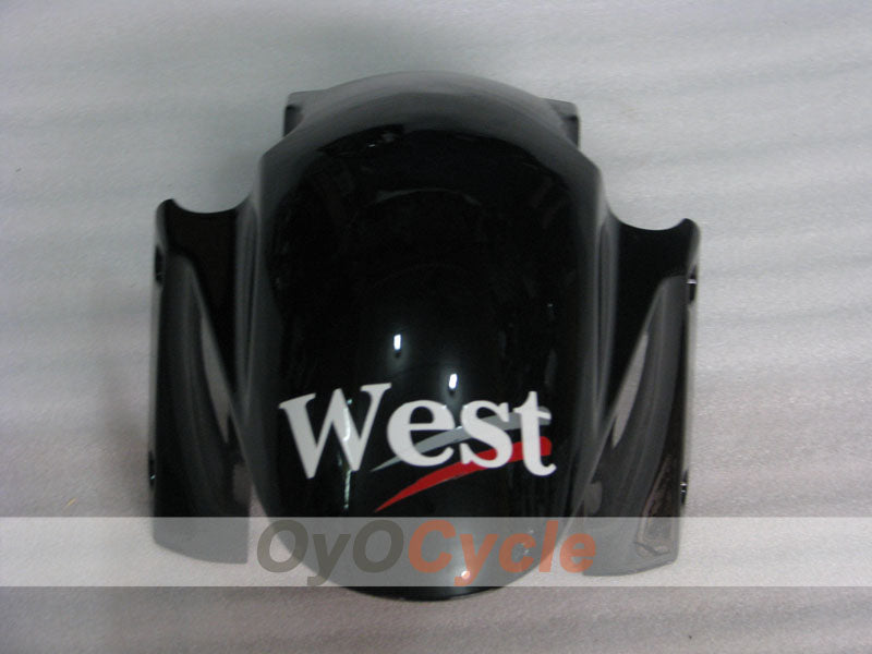 Injection Fairing kit for 03-04 CBR600RR - White, Black - West #OYO87904907