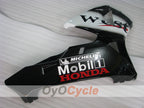 Injection Fairing kit for 03-04 CBR600RR - White, Black - West #OYO87904907