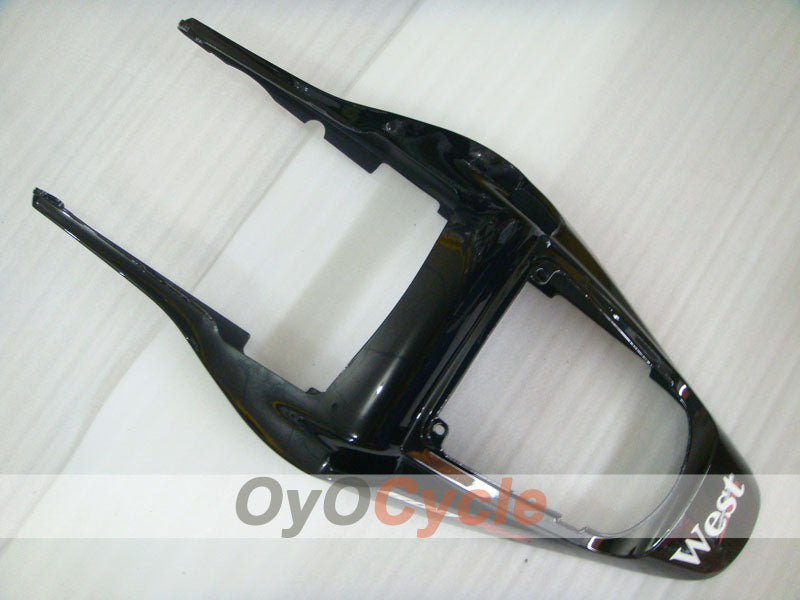 Injection Fairing kit for 03-04 CBR600RR - White, Black - West #OYO87904908