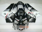 Injection Fairing kit for 03-04 CBR600RR - White, Black - West #OYO87904908