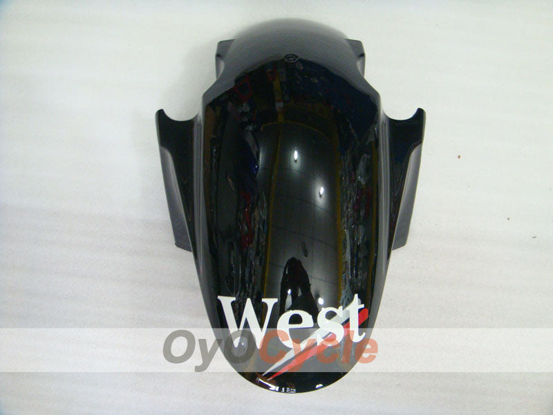 Injection Fairing kit for 03-04 CBR600RR - White, Black - West #OYO87904908