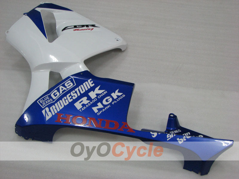 Injection Fairing kit for 03-04 CBR600RR - Blue, White - Factory Style #OYO87904909