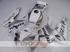 Injection Fairing kit for 03-04 CBR600RR - White, Silver - Repsol #OYO87904913