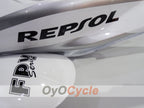 Injection Fairing kit for 03-04 CBR600RR - White, Silver - Repsol #OYO87904913