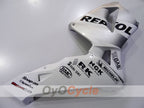 Injection Fairing kit for 03-04 CBR600RR - White, Silver - Repsol #OYO87904913