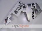 Injection Fairing kit for 03-04 CBR600RR - White, Silver - Repsol #OYO87904913