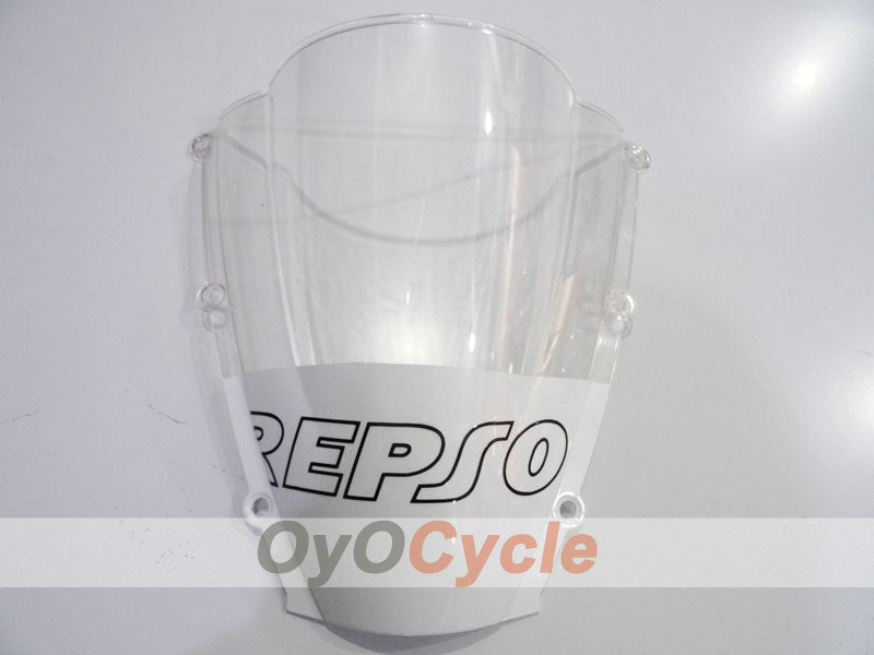 Injection Fairing kit for 03-04 CBR600RR - White, Silver - Repsol #OYO87904913