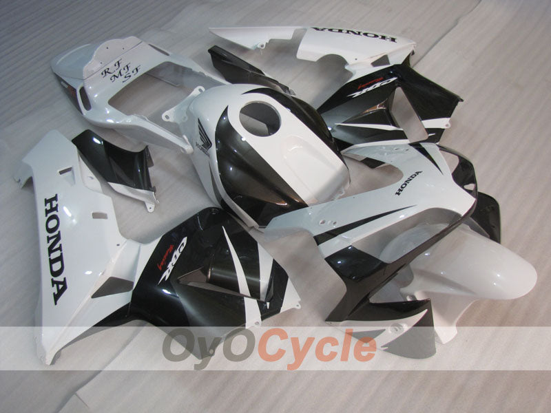 Injection Fairing kit for 05-06 CBR600RR - White, Black - Factory Style #OYO87904917