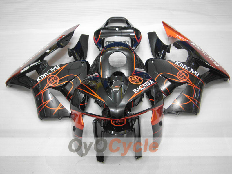 Injection Fairing kit for 05-06 CBR600RR - Orange, Black - MICHELIN, RK, Repsol #OYO87904918
