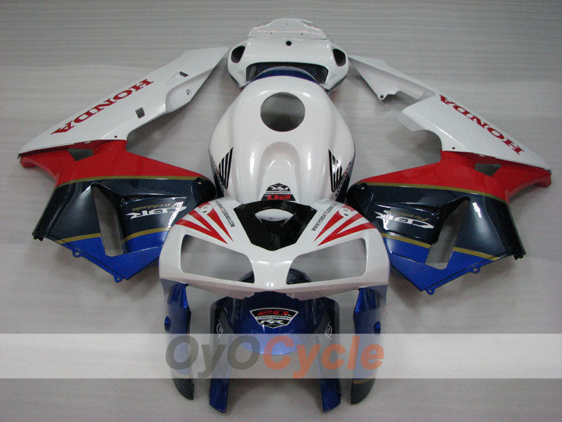 Injection Fairing kit for 05-06 CBR600RR - Red, White, Black - Repsol #OYO87904919