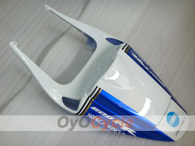 Injection Fairing kit for 05-06 CBR600RR - White, Black - Konica Minolta, MICHELIN #OYO87904925