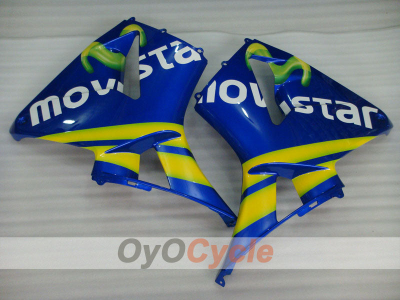 Injection Fairing kit for 05-06 CBR600RR - Yellow, Blue - Castrol, MICHELIN, Movistar #OYO87904926