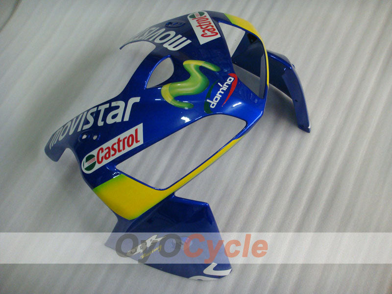 Injection Fairing kit for 05-06 CBR600RR - Yellow, Blue - Castrol, MICHELIN, Movistar #OYO87904926