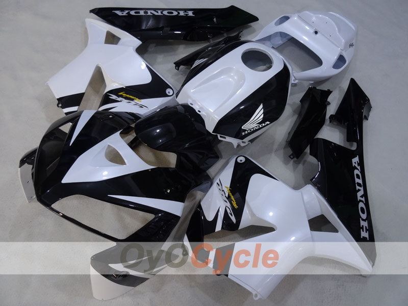 Injection Fairing kit for 05-06 CBR600RR - White, Black - Factory Style #OYO87904929