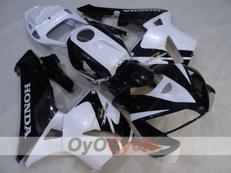 Injection Fairing kit for 05-06 CBR600RR - White, Black - Factory Style #OYO87904929