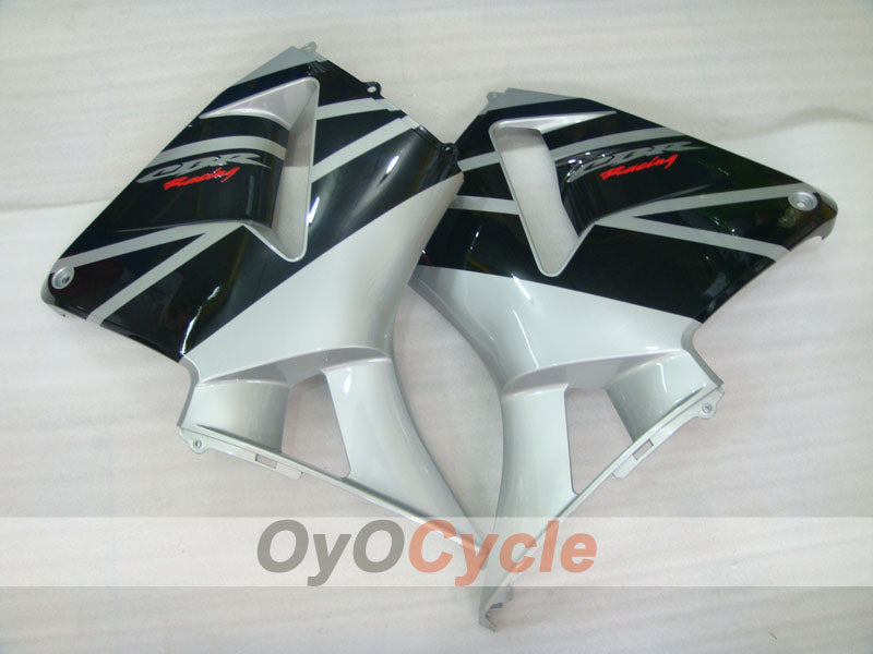 Injection Fairing kit for 05-06 CBR600RR - Black, Silver - Factory Style #OYO87904932