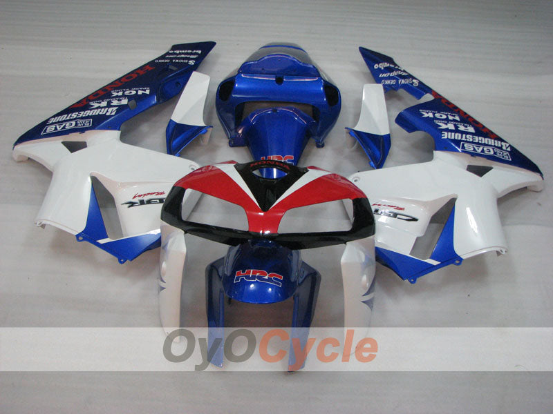 Injection Fairing kit for 05-06 CBR600RR - Blue, White - Factory Style #OYO87904933 Secondary image
