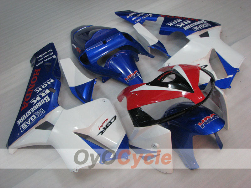Injection Fairing kit for 05-06 CBR600RR - Blue, White - Factory Style #OYO87904933 Main image