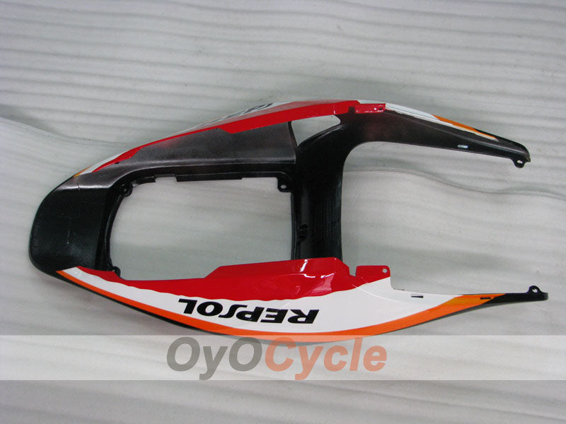 Injection Fairing kit for 05-06 CBR600RR - Orange, Black - MICHELIN, RK, Repsol #OYO87904936