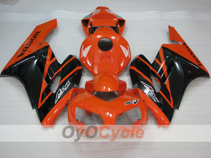 Injection Fairing kit for 04-05 CBR1000RR - Orange, Black, Matte - HRC #OYO87904947