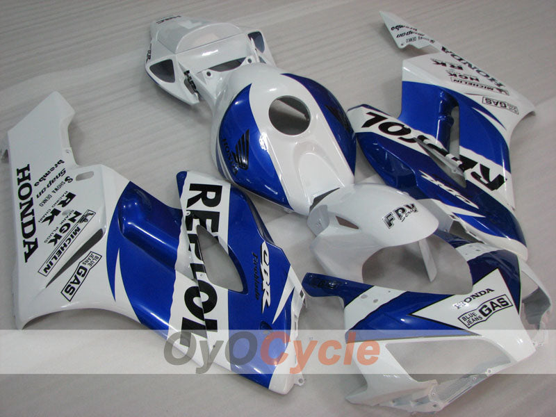 Injection Fairing kit for 04-05 CBR1000RR - Blue, White - Repsol #OYO87904948 Main image