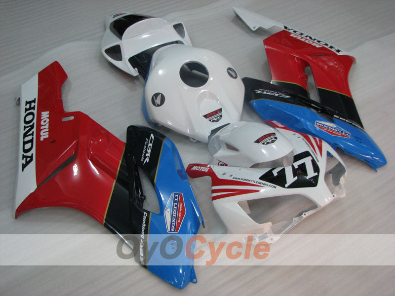 Injection Fairing kit for 04-05 CBR1000RR - Red, Blue, White - MOTUL #OYO87904949 Main image