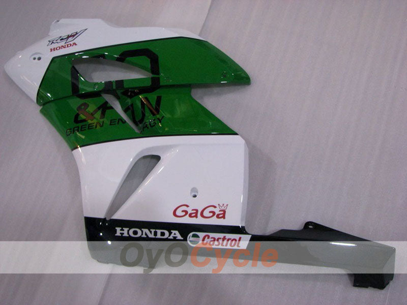 Injection Fairing kit for 04-05 CBR1000RR - Green, White - GO&FUN #OYO87904950
