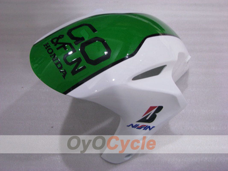 Injection Fairing kit for 04-05 CBR1000RR - Green, White - GO&FUN #OYO87904950