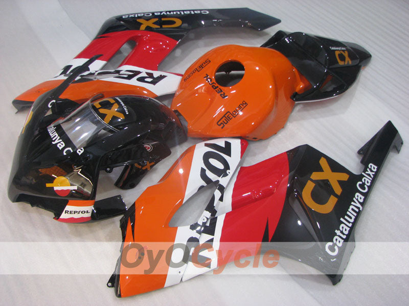 Injection Fairing kit for 04-05 CBR1000RR - Orange, Black, Matte - Repsol CX #OYO87904951