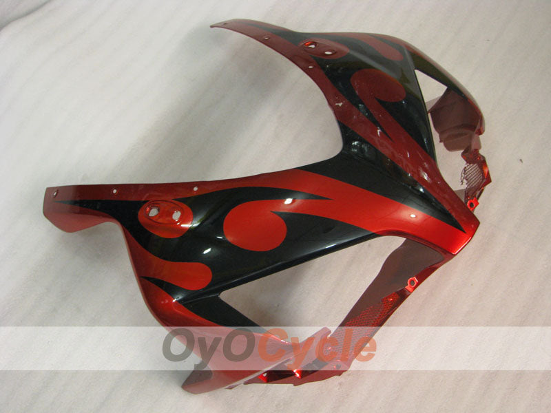 Injection Fairing kit for 04-05 CBR1000RR - Orange, Black - Flame #OYO87904957