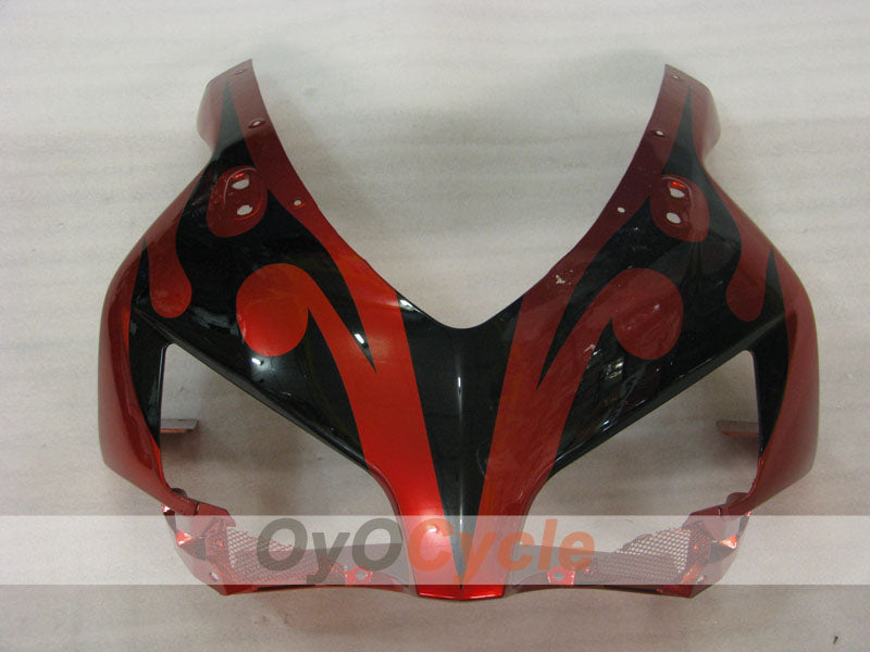 Injection Fairing kit for 04-05 CBR1000RR - Orange, Black - Flame #OYO87904957