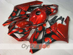 Injection Fairing kit for 04-05 CBR1000RR - Orange, Black - Flame #OYO87904957