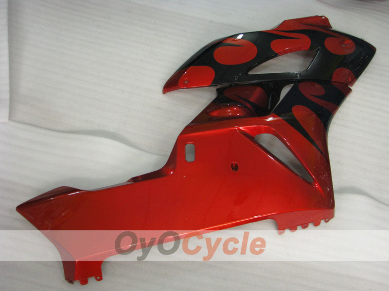 Injection Fairing kit for 04-05 CBR1000RR - Orange, Black - Flame #OYO87904957
