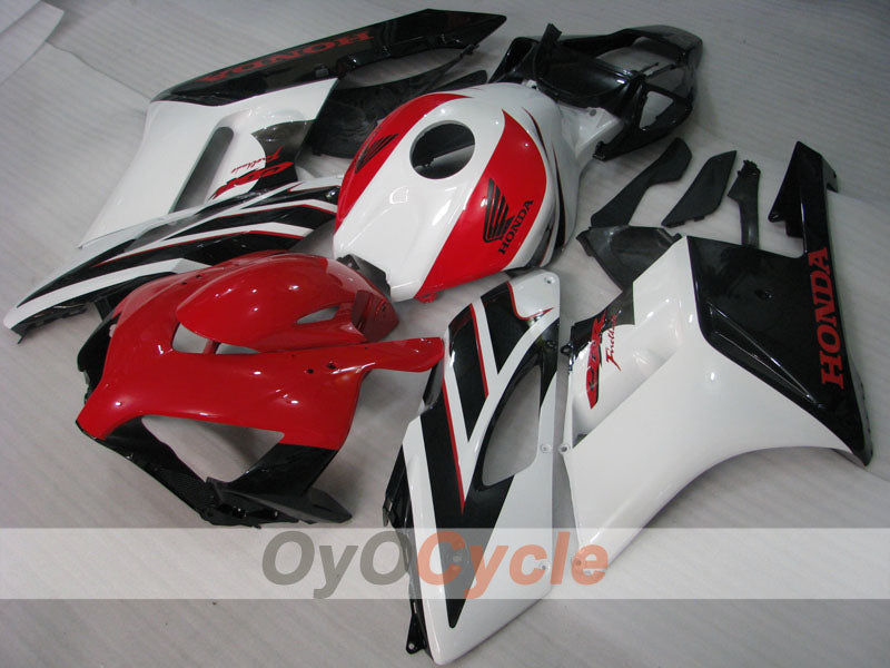 Injection Fairing kit for 04-05 CBR1000RR - Red, White - Factory Style #OYO87904958 Main image
