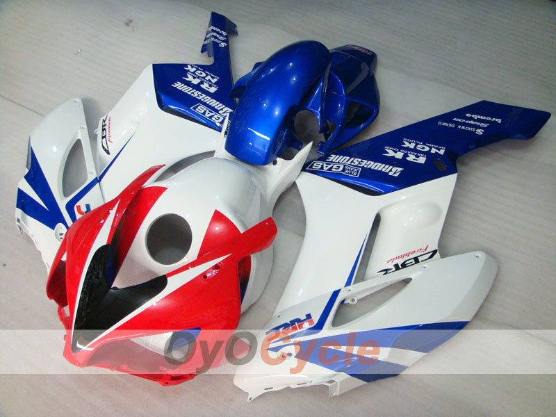 Injection Fairing kit for 04-05 CBR1000RR - Blue, White - Factory Style, HRC #OYO87904960