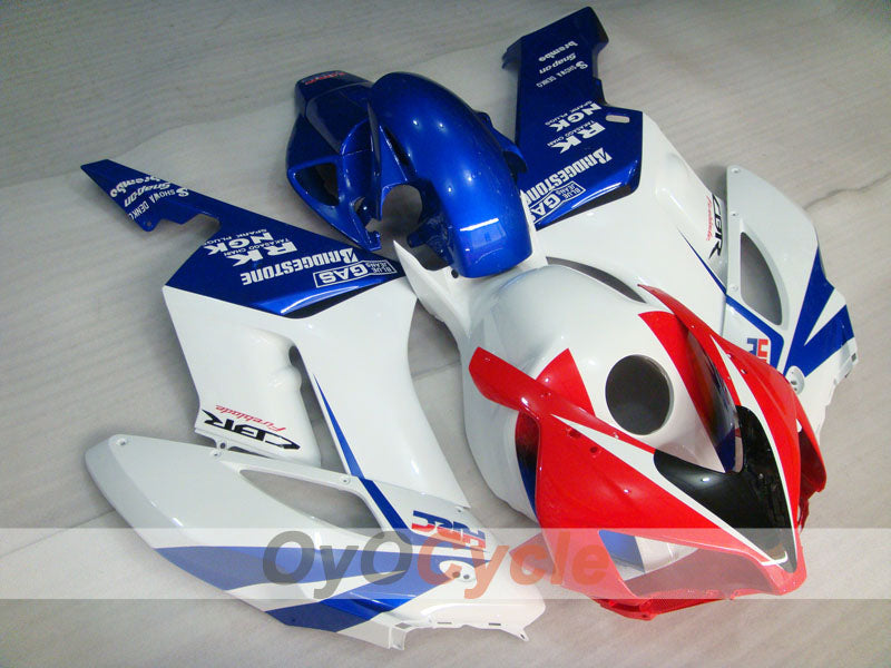 Injection Fairing kit for 04-05 CBR1000RR - Blue, White - Factory Style, HRC #OYO87904960 Main image