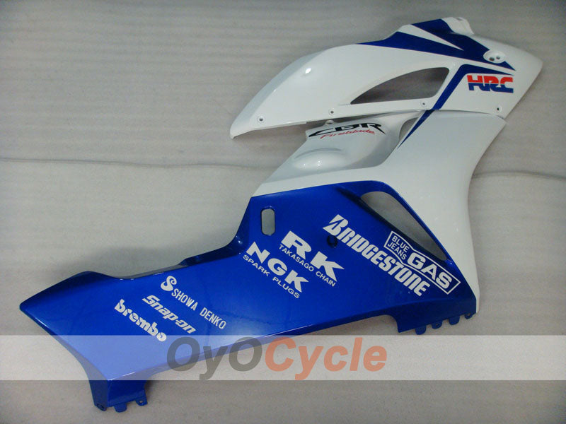 Injection Fairing kit for 04-05 CBR1000RR - Blue, White - Factory Style, HRC #OYO87904960