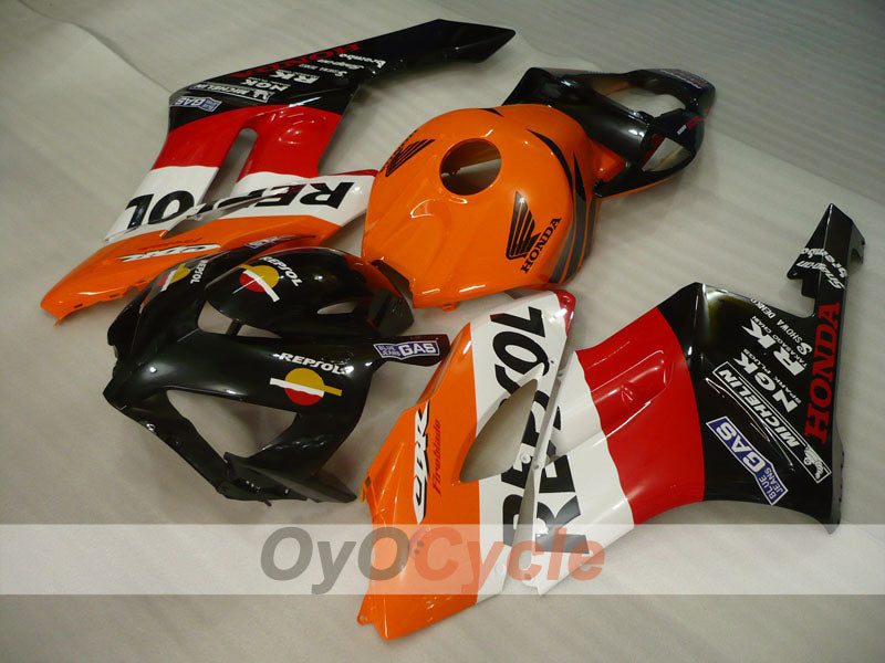 Injection Fairing kit for 04-05 CBR1000RR - Orange, Black - Repsol #OYO87904962 Secondary image