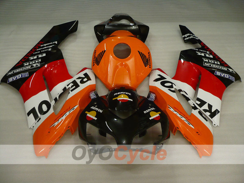 Injection Fairing kit for 04-05 CBR1000RR - Orange, Black - Repsol #OYO87904962