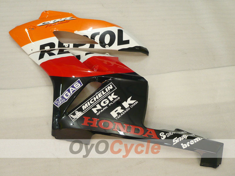 Injection Fairing kit for 04-05 CBR1000RR - Orange, Black - Repsol #OYO87904963
