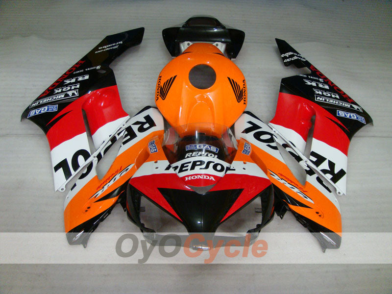 Injection Fairing kit for 04-05 CBR1000RR - Orange, Black - Repsol #OYO87904964 Secondary image