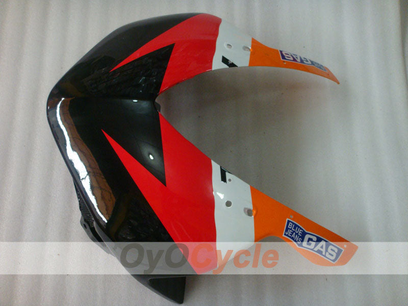Injection Fairing kit for 04-05 CBR1000RR - Orange, Black - Repsol #OYO87904965