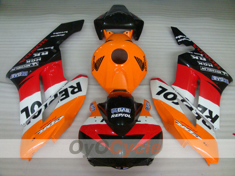 Injection Fairing kit for 04-05 CBR1000RR - Orange, Black - Repsol #OYO87904965