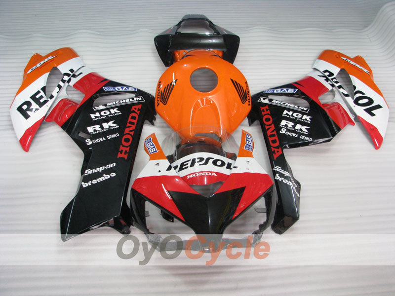 Injection Fairing kit for 04-05 CBR1000RR - Orange, Black - Repsol #OYO87904966