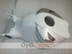 Injection Fairing kit for 04-05 CBR1000RR - White, Silver - Repsol #OYO87904967
