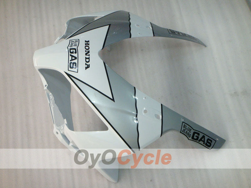 Injection Fairing kit for 04-05 CBR1000RR - White, Silver - Repsol #OYO87904967