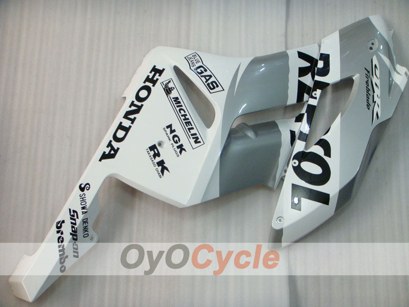 Injection Fairing kit for 04-05 CBR1000RR - White, Silver - Repsol #OYO87904967