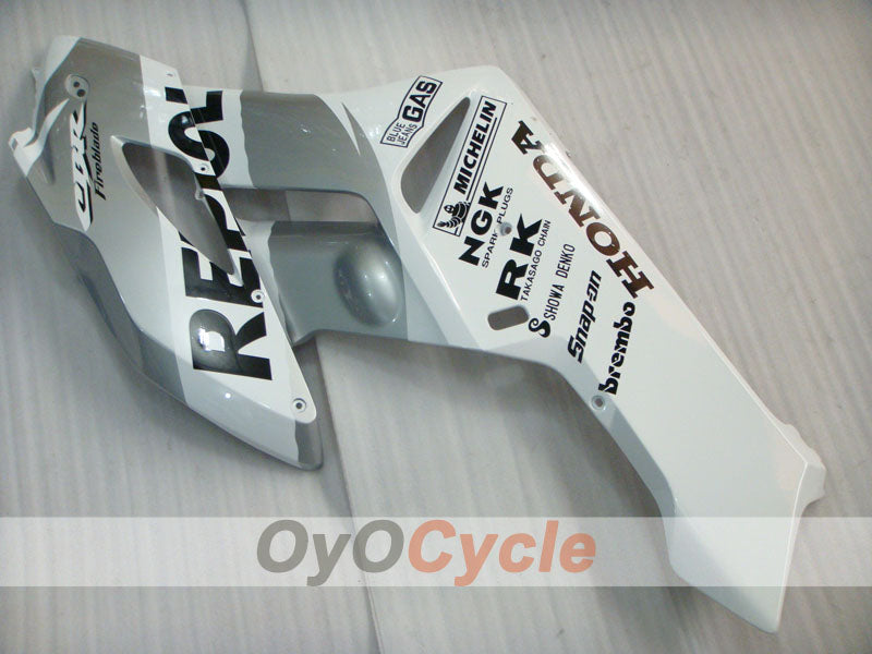 Injection Fairing kit for 04-05 CBR1000RR - White, Silver - Repsol #OYO87904967