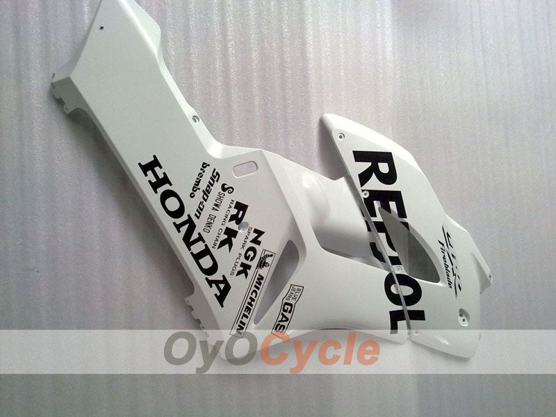 Injection Fairing kit for 04-05 CBR1000RR - White, Silver - Repsol #OYO87904968